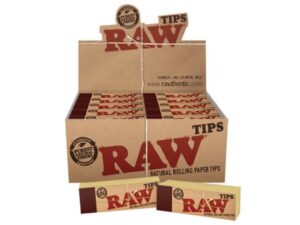 Filtri Di Carta RAW Orignal Filter Tips Slim No Perforated 50 Blocchetti