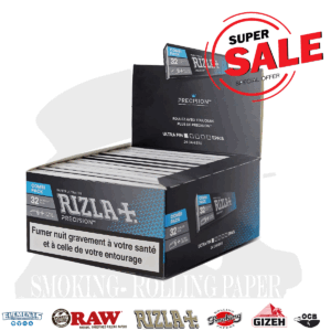 Cartine Rizla Precision King Size Slim con Filtri – 24 Libretti