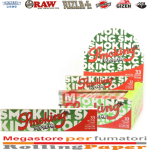 Cartine Smoking Supreme King Size Ultra Sottili – 50 Libretti Lunghe