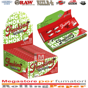 Cartine Smoking supreme ultra thin king size lunghe con filtri 24 libretti