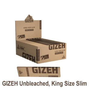 Gizeh Cartine Brown Unbleached King Size 50 Libretti